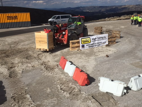 Rough Terrain Telescopic Handler training course Rough Terrain Telescopic Handler training course